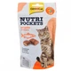 Лакомство для котов GimCat Nutri Pockets Salmon & Omega 3+6 с лососем 60 гр - изображение 1