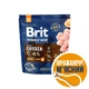 Сухий корм для собак середніх порід Brit Premium Adult M з куркою 1 кг (MLZ7876) - зображення 1