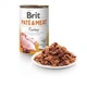 Вологий корм для собак Brit Care Pate and Meat з індичкою 400 г (MLZ7920) - зображення 2