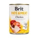 Влажный корм Brit Care Pate & Meat для собак, с курицей, 400 г - изображение 1