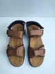 Мужские сандали Clarks, натуральная кожа, размер: 46 (стелька 31 см), цвет: коричневый, арт.1055724 - изображение 5