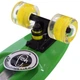 Скейтборд Пенни Penny LED WHEELS FISH SP-Sport SK-405-8 салатовый-черный-желтый - изображение 3