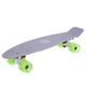 Скейтборд Пенні Penny LED WHEELS FISH SP-Sport SK-405-12 сірий-салатовий - зображення 2