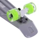 Скейтборд Пенні Penny LED WHEELS FISH SP-Sport SK-405-12 сірий-салатовий - зображення 4