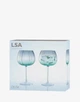 Набор из 2 бокалов LSA International Dusk Balloon Goblet 650 мл зеленый (DU03) - изображение 5