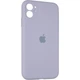 Чехол Fiji Silicone Case Full Camera для Apple iPhone 11 бампер накладка с защитой камеры Lavender Grey - изображение 1
