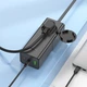 Мережевий зарядний пристрій адаптер-подовжувач Hoco NS4 Sharp desktop socket з розеткою та швидкою зарядкою |1USB/2Type-C, 65W/3A, PD/QC, 4000W Socket| Чорний - зображення 7