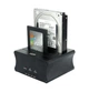 Док-станція XON MemoryDock для двох 2.5"/3.5" SATA HDD/SSD USB 3.0 Чорна (XMD1A12SA2PB 6518) - зображення 2