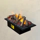 Електрокамін паровий Dimplex Opti-Myst Cassette 750 P SS зі справжнім 3D ефектом полумʼя та звуком (підключення до води, з дровами), розмір 726x390x356 - зображення 2