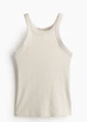 Майка H&M 34656 Світло-бежевий XL - изображение 3