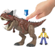 Zestaw figurek Imaginext Jurassic World Camp Cretaceous Carnotaurus Toro & Darius 2 szt (0194735010813) - obraz 3