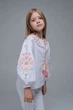 Вишита блуза для дівчинки White1 128 UKR-0313 UkrGlamour - изображение 4