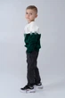 Різдвяний світшот для хлопчика Сніжинка Зелений 122 UKRS-6642Х UkrGlamour - изображение 6