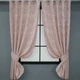 Комплект коротких штор VR-Textil Жаккард Sultan YL № 1370ш Бледно-розовый 130х170 см 2 шт (35-0090) - изображение 1