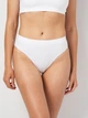 Трусики бразилиана женские Giulia Brasilian Briefs Rib S/M White (4823116916517) - изображение 2