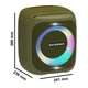 Портативная Bluetooth-колонка Hopestar Party 100 Army Green - изображение 3