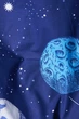 Комплект постільної білизни Moon&Star Бязь Gold Люкс Planets Сімейний 143х210х2 см наволочки 4х50х70 см (MS-820004823) - зображення 5