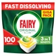 Капсулы для посудомоечных машин Fairy Original Все-в-1 100 шт (8700216237383) - изображение 1