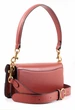 Сумка женская Coach Signature Monogram Mini коричневая - изображение 2