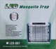 Электрическая лампа уничтожитель насекомых мух комаров LED Mosquito Trap 1W (10W) LED-901 от сети - изображение 7