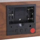 Настільний годинник UFT Wood Wireless clock Brown - зображення 5