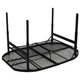 Стол Bo-Camp Northgate Oval 120x80 cm Black/Grey (1404187) - изображение 2