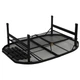 Стол Bo-Camp Northgate Oval 120x80 cm Black/Grey (1404187) - изображение 4