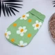 Вязаный акриловый свитер для котов и кошек Pet Style "Зеленый цветок" XL - изображение 1