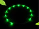 LED нашийник світлодіодний для котів з USB зарядкою 20-35 см Зелений - зображення 1