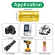 Акумулятор 18350 3.6V 1100mAh 10A Li-ion INR18350 1шт 18*35mm Vapcell - зображення 3