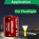Аккумулятор 26350 3.6V 2000mAh 10A Li-ion INR26350-A20 1шт 26*35mm Vapcell - изображение 3