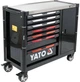 Тумба інструментальна Yato YT-09033 з 7 шуфлядами і скринькою 1100х990х480 мм (5906083080999) - зображення 1