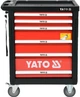 Szafka narzędziowa Yato YT-55307 na kółkach 6 szuflad zestaw 185 szt (5906083042058) - obraz 1