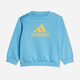 Dres chłopięcy (bluza bez kaptura + spodnie) adidas I BOS LOGO JOG IS2519 74 cm Błękitny/Granatowy (4067887402071) - obraz 2