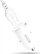 Автомобильное зарядное устройство XO TZ08 2.1A/2 USB + Lightning White (TZ08-L-WH) - изображение 2