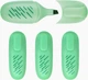 Набор текстовых маркеров Centrum 8980945 Mini Pastel зеленые 4 шт (2000998475406) - изображение 3