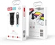 Автомобильное зарядное устройство XO TZ10 2.4A/2 USB + Lightning Black (TZ10-L-BK) - изображение 4