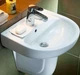 Умывальник подвесной KOLO Solo 500x420x160мм полукруглый белый 71151-00U - изображение 4