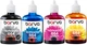 Комплект чернил Barva для Epson L100/L210/L355/L1300/L3050 (664) 4x90 г BK/C/M/Y (E-L100-090-MP) - изображение 1