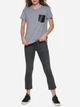 Футболка женская DKNY 316987495 M Серая (1159803764) - изображение 3