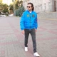 Бомбер MA-1 електрик з нашивками 831 БрТА L - изображение 4