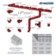 Кронштейн желоба RainWay 130 мм Красный, RAL 3004 - изображение 2