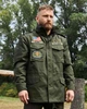 Куртка M-65, хакі з американськими нашивками 4XL - изображение 1