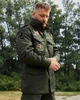 Куртка M-65, хакі з американськими нашивками 4XL - изображение 3