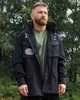 Куртка M-65, чорна з американськими нашивками 2XS - зображення 2