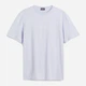 Футболка хлопковая длинная мужская H&M 61069841 XS Голубая (2727000001384) - изображение 1