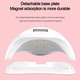 Лампа для полимеризации гель лака SUN гибридная ультрафиолетовая UV LED 48W для наращивания ногтей маникюра педикюра, Белая - изображение 5