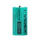 Аккумулятор литий-ионный Videx 16З4О 8О0mAh, З.7V - изображение 2