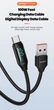 Кабель Toocki USB – Type-C PD 100W 6А LED дисплей швидка зарядка для смартфонів планшетів 1000мм Black (728953682066) - зображення 8