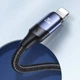 Кабель Usams US-SJ521 U71 Type-C to Lightning 20W PD Fast Charging & Data Cable 1.2m Black - изображение 4